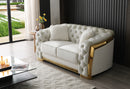 Lexi 71in Loveseat, Ivory
