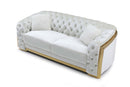 Lexi 90in Sofa, Ivory