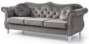 Hollywood 82in Sofa, Dark Gray