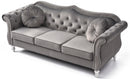 Hollywood 82in Sofa, Dark Gray