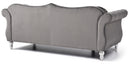 Hollywood 82in Sofa, Dark Gray