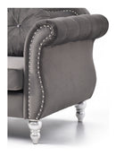 Hollywood 81in Sofa, Dark Gray