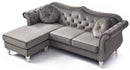 Hollywood 81in Sofa, Dark Gray