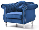 Hollywood  Chair, Navy Blue