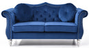 Hollywood 68in Loveseat, Navy Blue