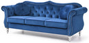 Hollywood 82in Sofa, Navy Blue