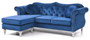 Hollywood 81in Sofa, Navy Blue