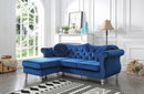 Hollywood 81in Sofa, Navy Blue