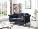 Hollywood 68in Loveseat, Black