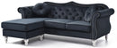 Hollywood 81in Sofa, Black