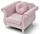 Hollywood  Chair, Pink