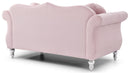 Hollywood 68in Loveseat, Pink