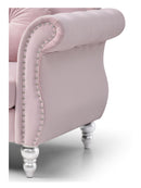 Hollywood 81in Sofa, Pink