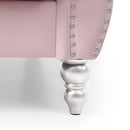 Hollywood 81in Sofa, Pink