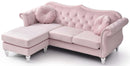 Hollywood 81in Sofa, Pink
