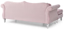 Hollywood 81in Sofa, Pink