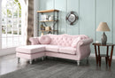 Hollywood 81in Sofa, Pink