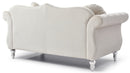 Hollywood 68in Loveseat, Ivory