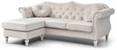 Hollywood 81in Sofa, Ivory