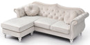 Hollywood 81in Sofa, Ivory