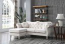 Hollywood 81in Sofa, Ivory