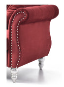 Hollywood  Chair, Burgundy