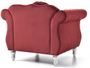 Hollywood  Chair, Burgundy