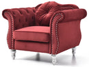 Hollywood  Chair, Burgundy