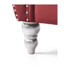 Hollywood 68in Loveseat, Burgundy