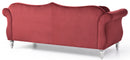 Hollywood 82in Sofa, Burgundy