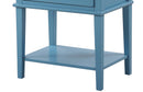 Newton 2-Drawers Nightstand, Teal