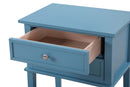 Newton 2-Drawers Nightstand, Teal