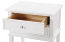 Newton 2-Drawers Nightstand, White