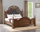 Lyon Queen Box Spring Bed, Cherry