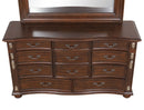 Lyon 11-Drawer Dresser, Cherry