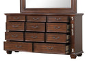 Lyon 11-Drawer Dresser, Cherry