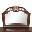Lyon 54"L x 48"H Mirror, Cherry