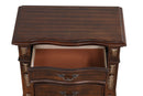 Lyon 3-Drawers Nightstand, Cherry