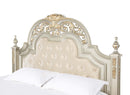 Lyon King Box Spring Bed, Silver Champagne