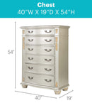 Lyon King Box Spring Bed, Silver Champagne