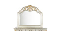 Lyon 54"L x 48"H Mirror, Silver Champagne