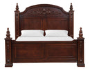 Lyndon Queen Box Spring Bed, Cherry