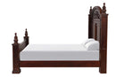 Lyndon Queen Box Spring Bed, Cherry