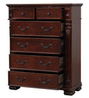 Lyndon 6-Drawers Chest, Cherry