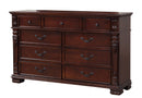 Lyndon 9-Drawers Dresser, Cherry