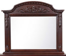 Lyndon 50"L x 41"H Mirror, Cherry