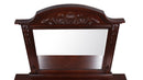 Lyndon 50"L x 41"H Mirror, Cherry