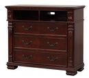 Lyndon 3-Drawers Media Chest, Cherry