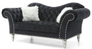 Wilshire 75in Loveseat, Black