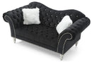 Wilshire 75in Loveseat, Black